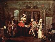 William Hogarth The Inspection oil painting on canvas